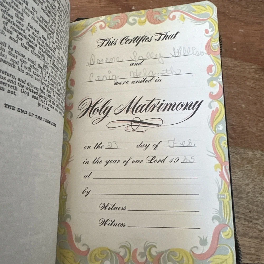 Vintage Holy Bible‎ Illustrated KJV  Zipper World Publishing Ephemera 1930s